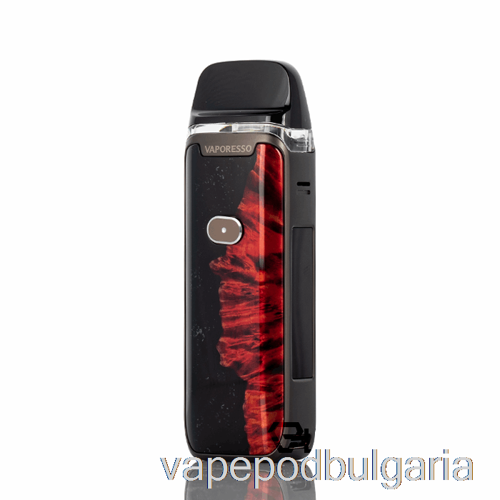 Vape 10000 Дръпки Vaporesso Luxe Pm40 Pod Mod Kit Lava Red